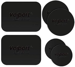 Metal Plate for Phone Magnet Volport 6 Pack Magic Plates Replacement with 3M Sti