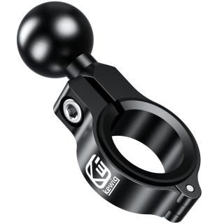 BRCOVAN Aluminum Alloy 1'' Ball Handlebar Mount Base for Round Rails Compatible 