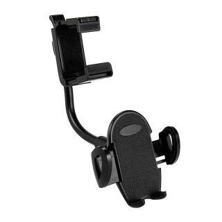 ihreesy Car Rear View Mirror Phone Holder360 Degree Rotatable Phone Mount Stand 