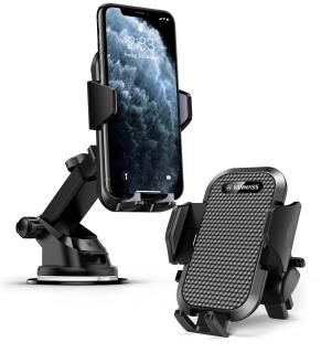 VANMASS Suction Cup Car Phone Mount Bundle with VANMASS Air Vent Adjustable Bott