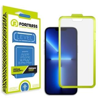 Fortress iPhone 14 Plus/13 Pro Max Screen Protector with Easy Installation Tool 