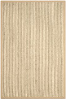 Safavieh Natural Fiber Collection NF475A Sisal & Wool Area Rug 3' x 5