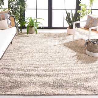 Safavieh Natural Fiber Collection NF750A Ivory Area Rug 9' x 12' 141