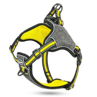 ThinkPet Dog Harness for Medium Dogs No Pull Escape Proof Step-in Reflective Dog
