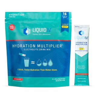 Liquid I.V. Hydration Multiplier - Strawberry - Hydration Powder Packets  Electr