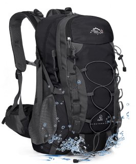 INOXTO lightweight Hiking Backpack 35L/40L Hiking Daypack with Waterproof Rain C