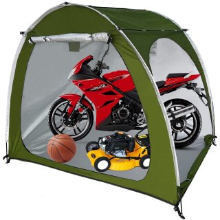 Large Bike Cover Storage Shed TentPortable Bicycle Motorcycle Tent Waterproof Po