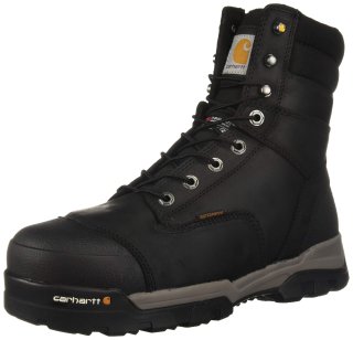 Carhartt Men's CSA 8-inch Ground Force Wtrprf Insulated Work Boot Comp Safety To