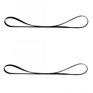 Sam&Johnny New Turntable Belt 20550.6mm/322mm Rubber Belts Replacement for Gramo