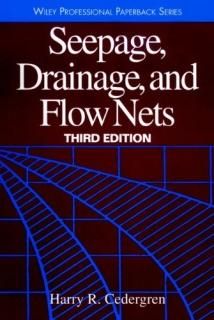 Seepage Drainage and Flow Nets Third Edition