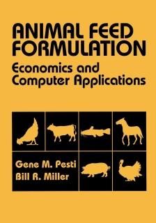 Animal Feed Formulation Economic and Computer Applications Plant & Animal Scienc