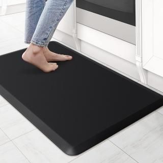 KitchenClouds Kitchen Mat Cushioned Anti Fatigue Kitchen Rug 17.3x28 Waterproof 
