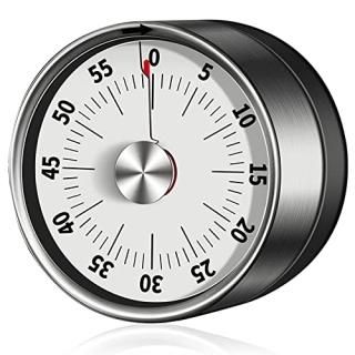 Magnetic Kitchen Timer - Visual Timer for Kids 60-Minute Countdown Timer with Lo