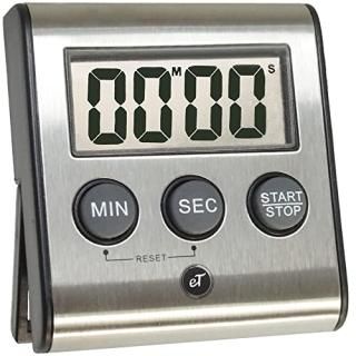 Elegant Digital Kitchen Timer 3 Stainless Steel Models Model eT-23 SUPER Strong 