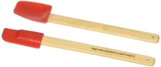 Norpro 3000R 2-Piece Spatula Set Mini Red by Norpro