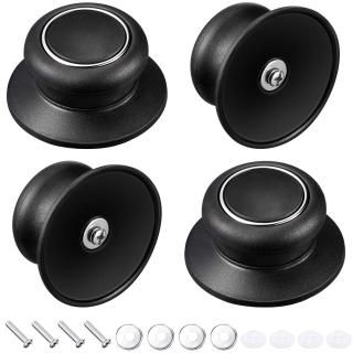 4 Pieces Pot Lid Knob Pan Lid Holding Handle Universal Kitchen Cookware Lid Repl