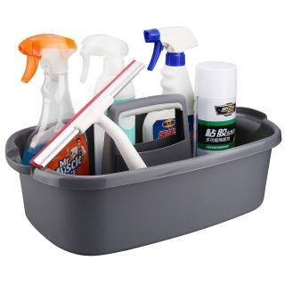 KeFanta Cleaning Supplies Caddy Cleaning Supply Organizer with Handle Large Plas