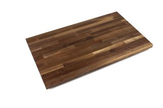 John Boos WALKCT-BL1825-O Blended Walnut Counter Top with Oil Finish 1.5" Th