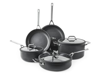 Misen Nonstick Pots and Pans Set - Nonstick Cookware Sets - 9 Piece Essential Ki