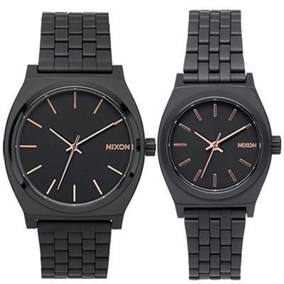 ペアウォッチ!正規品 NIXON ニクソン TIME TELLER タイムテラー 時計 A045957A399957 ブラック ステンレス