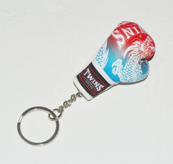 TWINS ボクシンググローブ本革 キーホルダー 004| ムエタイインフォ