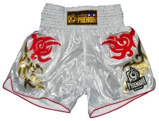 フェノム製キックパンツ（白・L） Amazon.co.jp: [フェノム] PHENOM MUAYTHAI キックパンツ#021