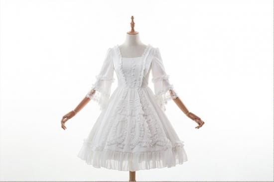 即納 現品限り ロリータ クラシカル フリル 花嫁 ドレス ワンピース ワンピのみ 花嫁風 姫ロリ 白ロリ ロリータファッション 純白 ロリィタ ウェディングドレス S L ホワイト ロリータゴスロリ専門通販ショップluxury ラグジュアリー 安い価格で可愛いロリータ 即納 現品限り ロリータ クラシカル フリル 花嫁 ドレス ワンピース ワンピのみ 花嫁風 姫ロリ 白ロリ ロリータファッション 純白 ロリィタ ウェディングドレス S L ホワイト ロリータゴスロリ専門通販ショップluxury ラグジュアリー 安い価格で可愛いロリータ