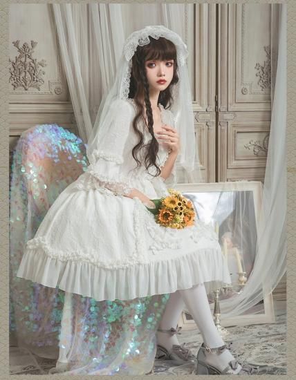 即納 現品限り ロリータ クラシカル フリル 花嫁 ドレス ワンピース ワンピのみ 花嫁風 姫ロリ 白ロリ ロリータファッション 純白 ロリィタ ウェディングドレス S L ホワイト ロリータゴスロリ専門通販ショップluxury ラグジュアリー 安い価格で可愛いロリータ 即納 現品限り ロリータ クラシカル フリル 花嫁 ドレス ワンピース ワンピのみ 花嫁風 姫ロリ 白ロリ ロリータファッション 純白 ロリィタ ウェディングドレス S L ホワイト ロリータゴスロリ専門通販ショップluxury ラグジュアリー 安い価格で可愛いロリータ