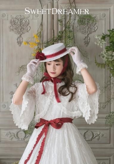 ロリータ Sweet Dreamer Vintage French純白 レースボレロ ボレロのみ 白ロリ 姫ロリ ゴスロリ カーデ ロリータゴスロリ専門通販ショップluxury ラグジュアリー 安い価格で可愛いロリータワンピースを取り揃えています