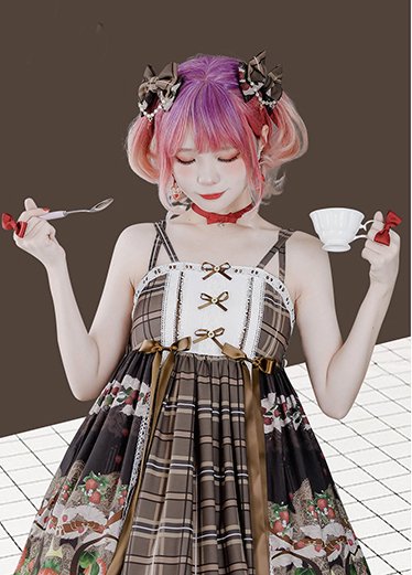ロリータ strawberry angel Ⅱ ジャンパースカート ジャンスカのみ JSK