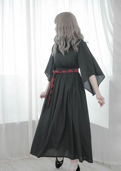 Dolly Delly ロリータワンピ ロリータドレス ゴシックロリータ Lolita 聖夜の魔女 ワンピ ロング丈 腰リボン付き 長袖 ロリータ ゴスロリ 暗黒系 魔女 魔法使い ブラック 春夏 ロリータゴスロリ専門通販ショップluxury ラグジュアリー 安い価格で可愛いロリータ Dolly Delly ロリータワンピ ロリータドレス ゴシックロリータ Lolita 聖夜の魔女 ワンピ ロング丈 腰リボン付き 長袖 ロリータ ゴスロリ 暗黒系 魔女 魔法使い ブラック 春夏 ロリータゴスロリ専門通販ショップluxury ラグジュアリー 安い価格で可愛いロリータ