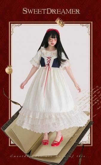 ロリータ Sweet Dreamer Vintage 白雪姫のドレスワンピース ワンピのみ