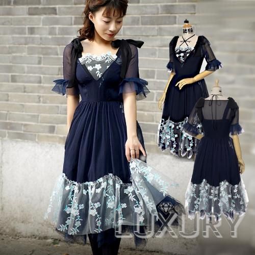 ロリータ Neo Ludwig ワンピース2点セット インナーワンピ アウターワンピ 透け感 クラシカル ゴスロリ クラロリ Loli1958 ロリータゴスロリ専門通販ショップluxury ラグジュアリー 安い価格で可愛いロリータワンピースを取り揃えています ロリータ Neo Ludwig ワンピース2点セット インナーワンピ アウターワンピ 透け感 クラシカル ゴスロリ クラロリ Loli1958 ロリータゴスロリ専門通販ショップluxury ラグジュアリー 安い価格で可愛いロリータワンピースを取り揃えています