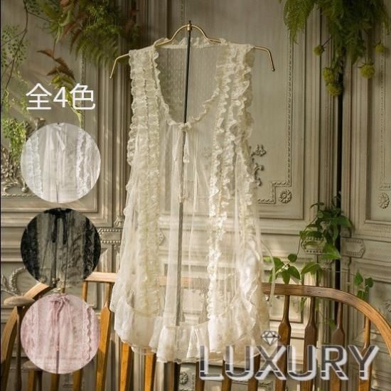 受注生産 ロリータ Sweet Dreamer Vintage シースルー フリル ミドル丈 エプロン フリル ベビードール 透け感 可愛い クラシカル 上品 Loli ロリィタ ゴスロリ 和ロリ 華ロリ専門通販ショップluxury ラグジュアリー 安い価格で可愛いこだわりのロリータ 受注生産 ロリータ Sweet Dreamer Vintage シースルー フリル ミドル丈 エプロン フリル ベビードール 透け感 可愛い クラシカル 上品 Loli ロリィタ ゴスロリ 和ロリ 華ロリ専門通販ショップluxury ラグジュアリー 安い価格で可愛いこだわりのロリータ