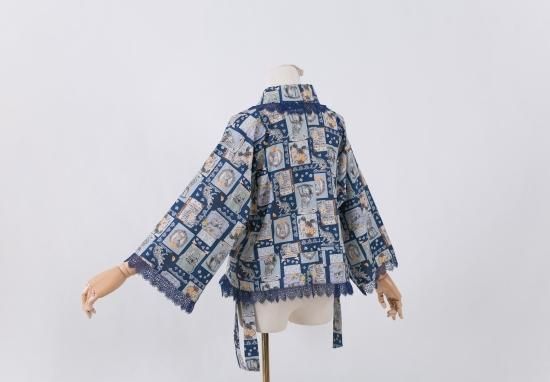 ロリータ Sweet Dreamer Vintage ネコ 着物デザインブラウス