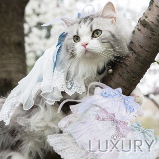 【chongker】ロシアンブルー　猫リュク　ロリータ　ゴスロリ