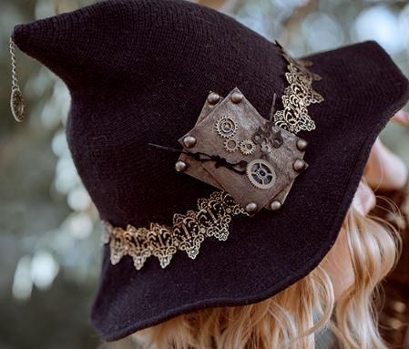 スチームパンク ハット 帽子 steampunk ブラック 雑貨 小物 ギア スチームパンク ハット 帽子 steampunk ブラック 雑貨 小物 ギア
