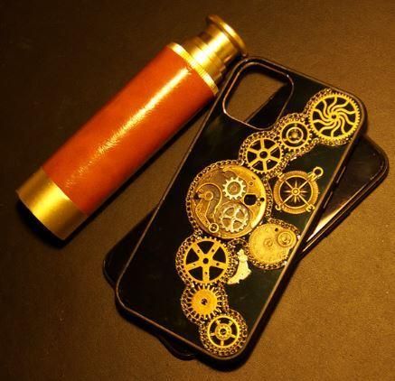 ロリータファッション Steampunk Iphoneケース ゴスロリ スチームパンク Iphone11 11pro 11max レトロ 古風 アンティーク ポスト投函対応 ロリータゴスロリ専門通販ショップluxury ラグジュアリー 安い価格で可愛いロリータワンピースを取り揃えています