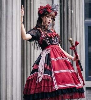 ジャンパースカート ロリータゴスロリ専門通販ショップluxury ラグジュアリー 安い価格で可愛いロリータワンピースを取り揃えています