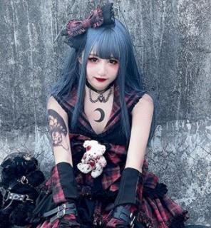 ロリータファッション ゴスロリファッション ゴスロリ パンク カジュアルロリータ グローブ カフス チェック柄 ビビットカラー プリント フリル レース パンク メイド メイドさん ポスト投函対応 ロリータゴスロリ専門通販ショップluxury ラグジュアリー 安い価格で