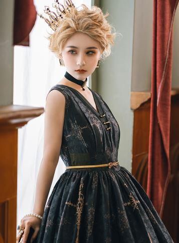 ロリータワンピース ロリータドレス ロリータファッション ゴスロリファッション ゴスロリ クラシカルロリータ クラロリ ゴシック ジャンパースカート 十字架 クロス 教会 チャーチル ロリータゴスロリ専門通販ショップluxury ラグジュアリー 安い価格で可愛いロリータ