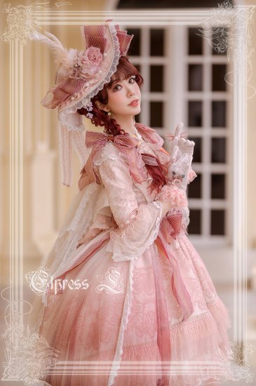 アシメントリーフリル♡ピンクドレス