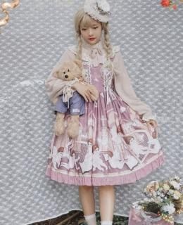 ブラウス 甘ロリ リボン 長袖 パフスリーブ パフ袖 袖コンシャス トップス 大きいサイズ サイズ豊富 メイド風 無地 シンプル おしゃれ かわいい 撮影 おでかけ 春秋 春物 イベント ゴスロリ ロリータゴスロリ専門通販ショップluxury ラグジュアリー 安い価格で可愛い