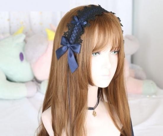 ヘッドドレス 通年 甘ロリ ガーリー クラシカル クラロリ レースアップ かわいい フリル リボン ボリューム レース エレガント 姫ロリ ヘッドドレス フリーサイズ おしゃれ 撮影 おでかけ ロリータゴスロリ専門通販ショップluxury ラグジュアリー 安い価格で可愛い