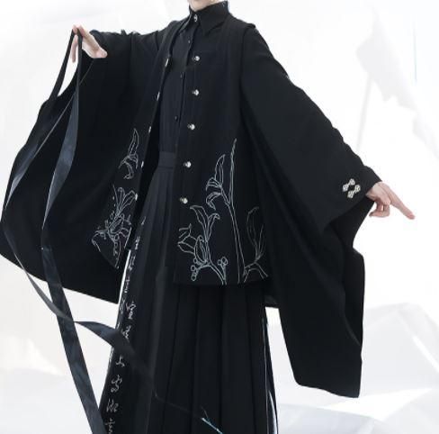 【新品未使用】LUXURY 羽織、和袖ブラウス、ジャンスカ ブラウス princess Chronicles 花柄 無地 華ロリ 中国風