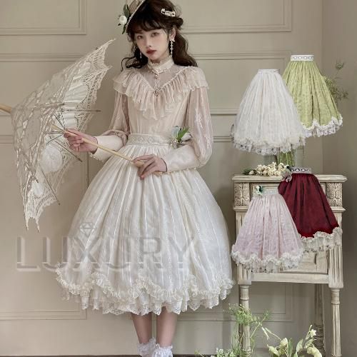 ロリータ フルセット ドレス 赤 甘ロリ 日本未上陸【Infanta】 ロリータ フルセット ドレス 赤 甘ロリ 日本未上陸【Infanta