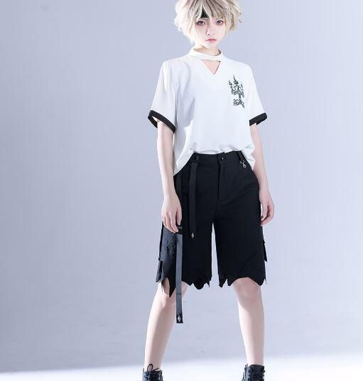 Chloé リゾートコレクション フリルとおりぼん装飾シルクハーフパンツ