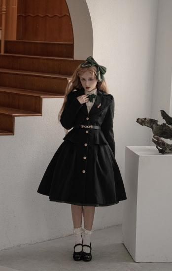 クラロリ ウールコート エレガント ロング丈 | ロリィタ