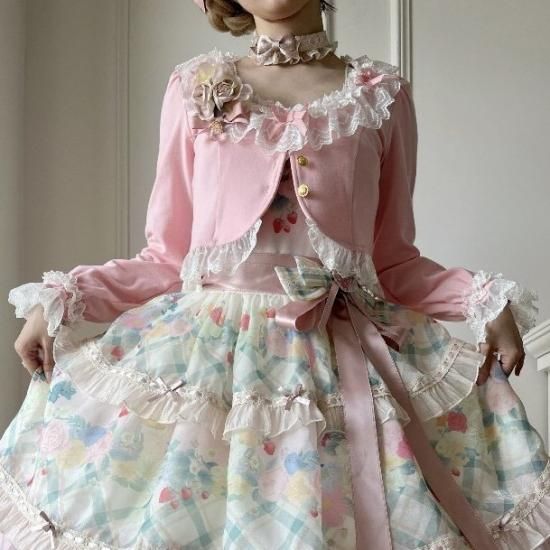 カーディガン ジャケット 7色 Lolita ロリィタ ゴスロリ