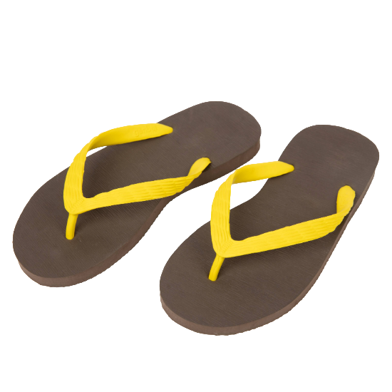 ビーチサンダル29～32cm：ソール茶 - ビーチサンダルのげんべい商店